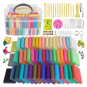 Polymer Clay Set with Tools